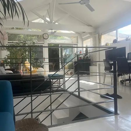 Large Unique Loft, Quiet And Bright & Outdoor * Bagnolet